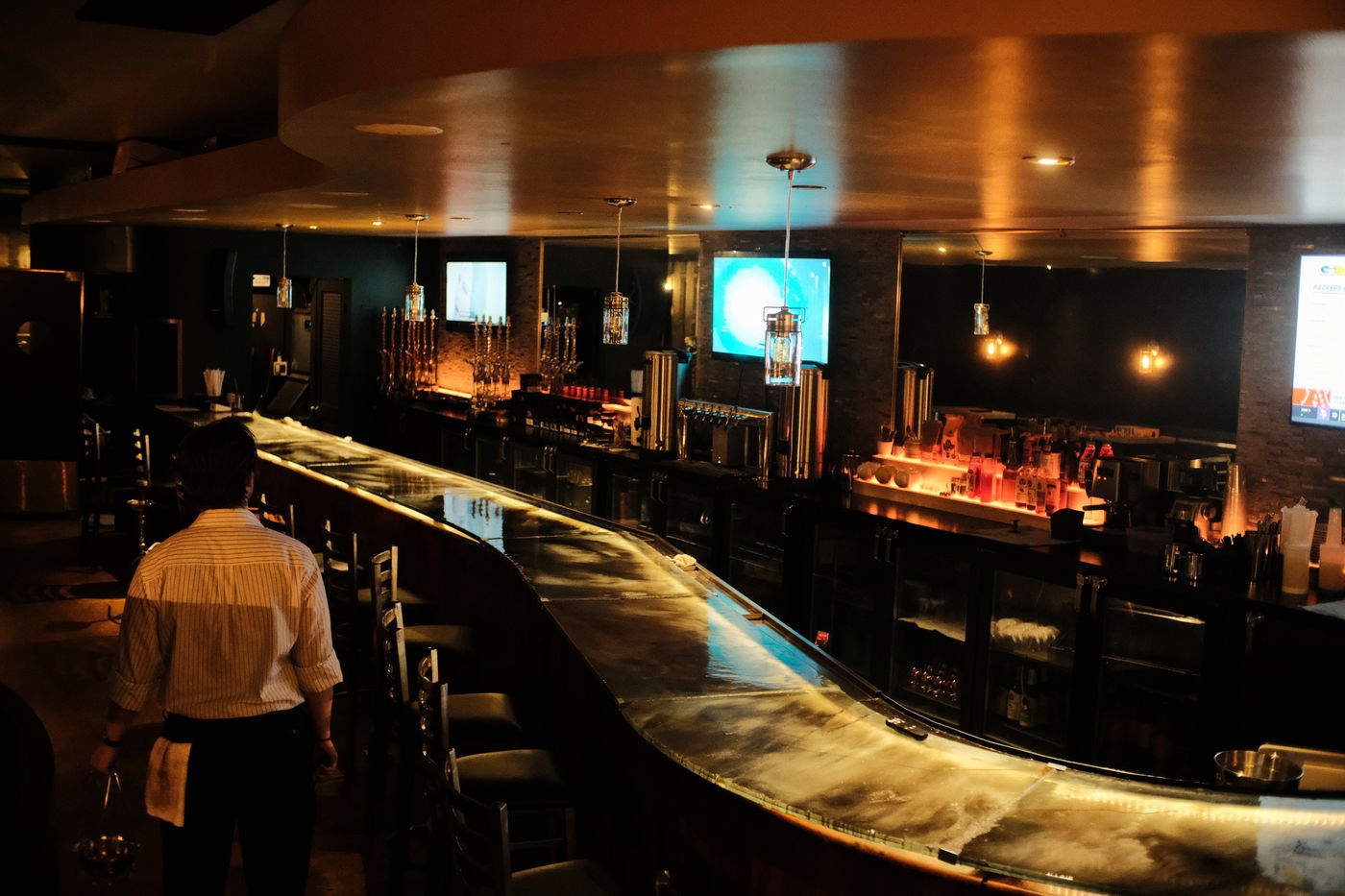 HOKAH lounge interior — dark atmospheric hookah bar Pittsburgh